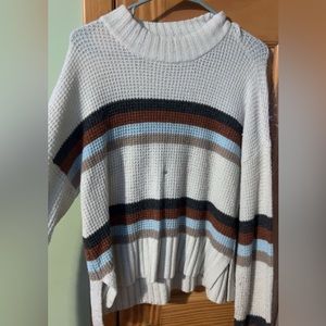 fun striped sweater